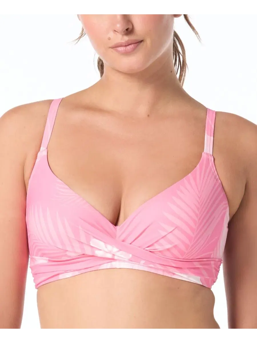 Женский купальник Contours Diamond Wrap Underwire Coco Reef — розовый