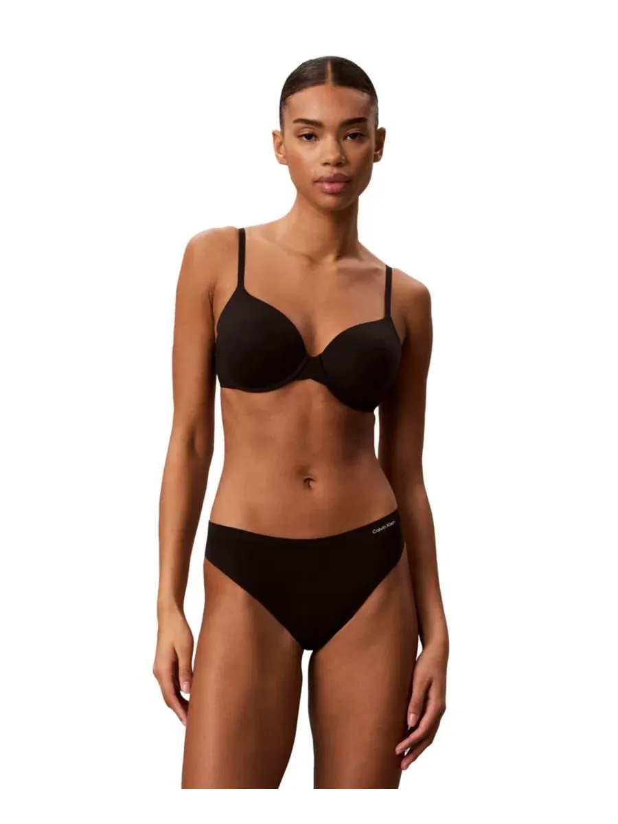 Комплект из 3 трусов-слипов Calvin Klein Invisibles Seamless Microfiber Tag-Free Thong, QD5416 — изображение 2 из 4