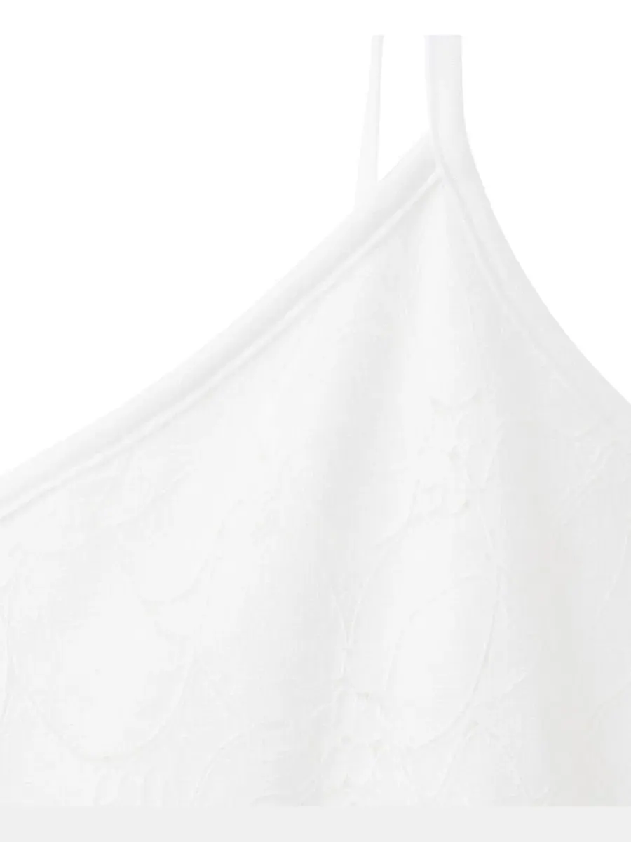 Платье миди с принтом Openwork Floral-Print MANGO — изображение 12 из 15, бледный розовый