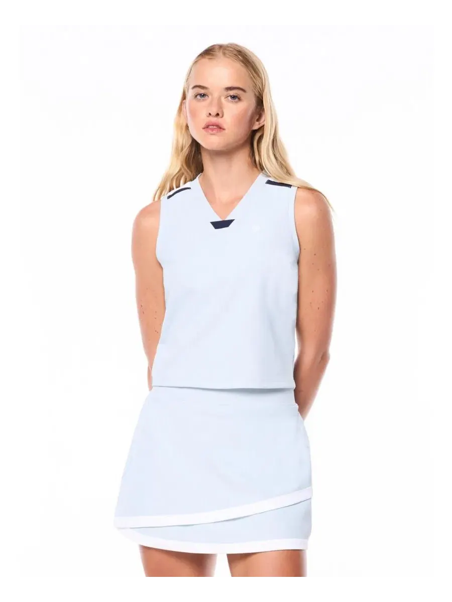 Топ без рукавов Garbo Tank Top Sergio Tacchini — синий