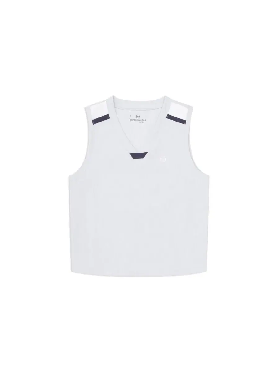 Топ без рукавов Garbo Tank Top Sergio Tacchini — изображение 2 из 4, синий