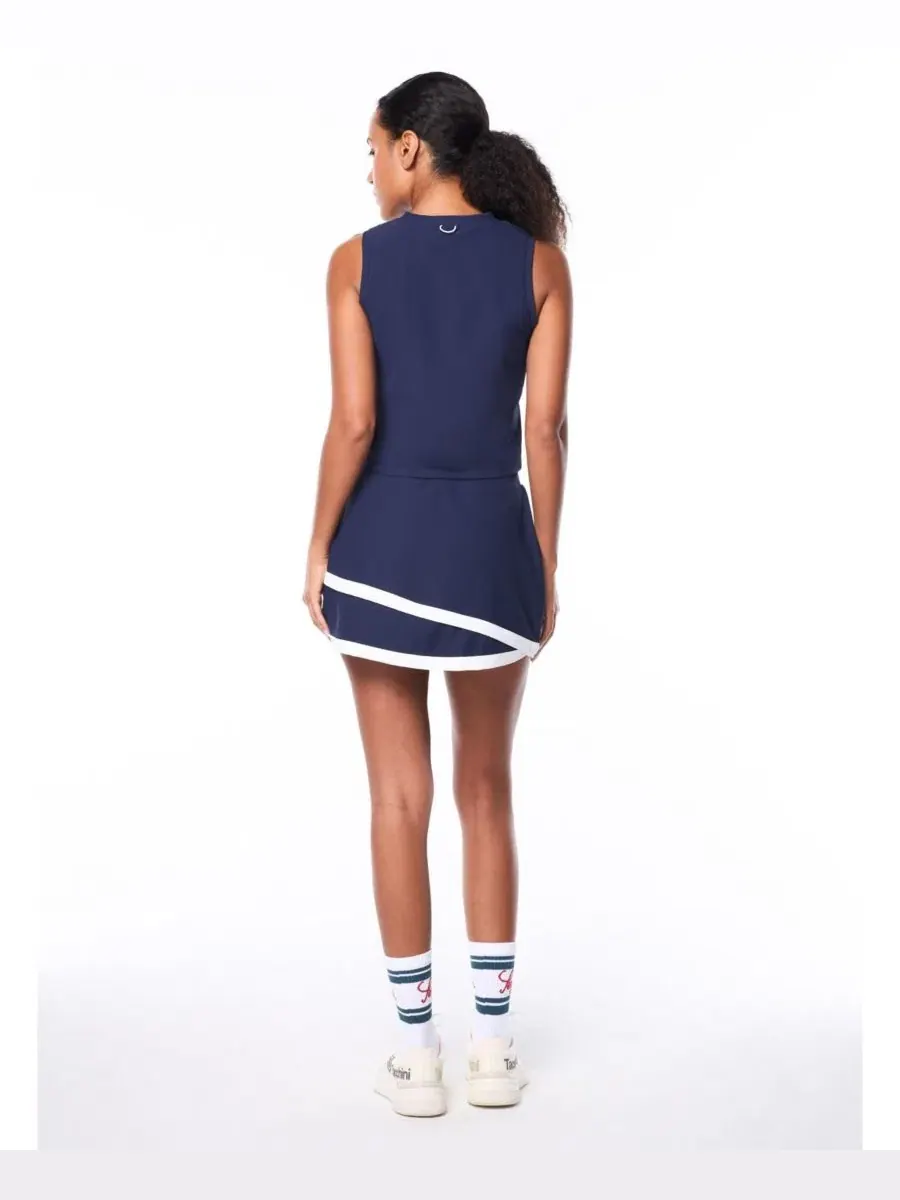 Топ без рукавов Garbo Tank Top Sergio Tacchini — изображение 4 из 4, синий