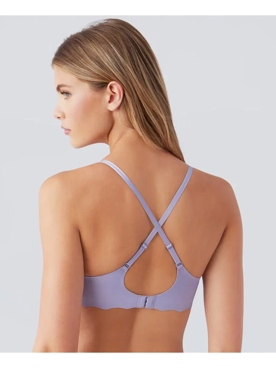 Бюстгальтер без косточек b.wow'd Wirefree Bralette b.tempt'd — изображение 3 из 4, серый