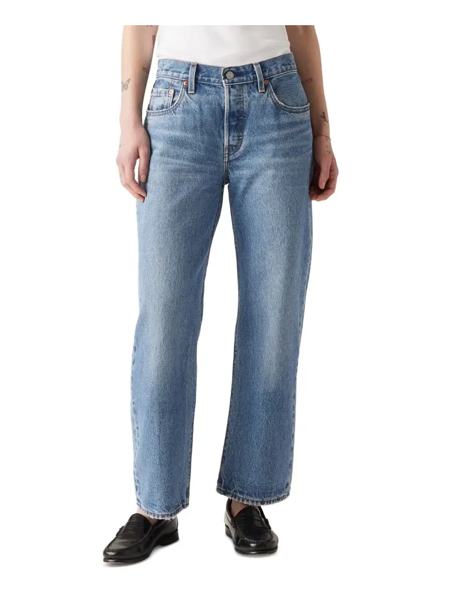Джинсы прямого кроя Premium 501 90's Ankle Mid-Rise Straight-Fit Levi's, Sweetest Taboo