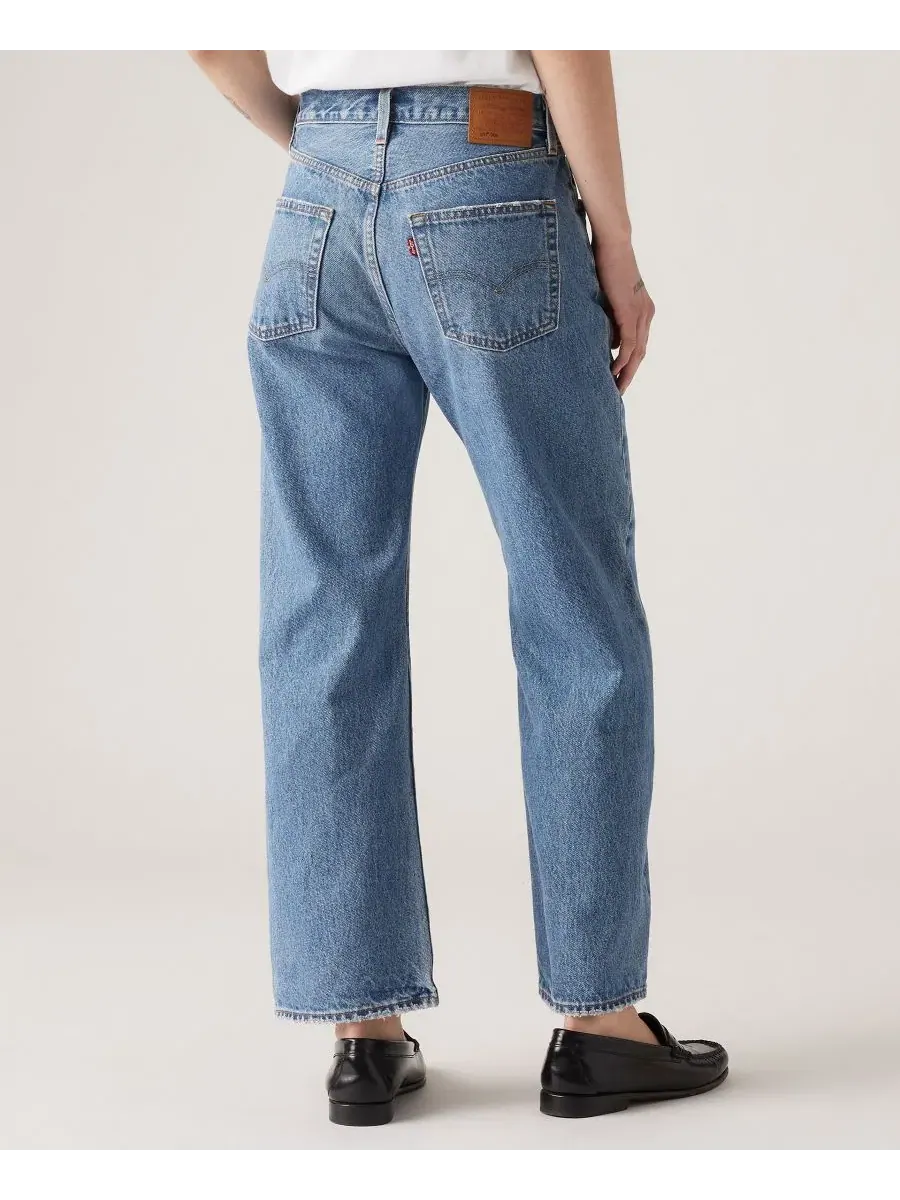 Джинсы прямого кроя Premium 501 90's Ankle Mid-Rise Straight-Fit Levi's, Sweetest Taboo — изображение 4 из 5