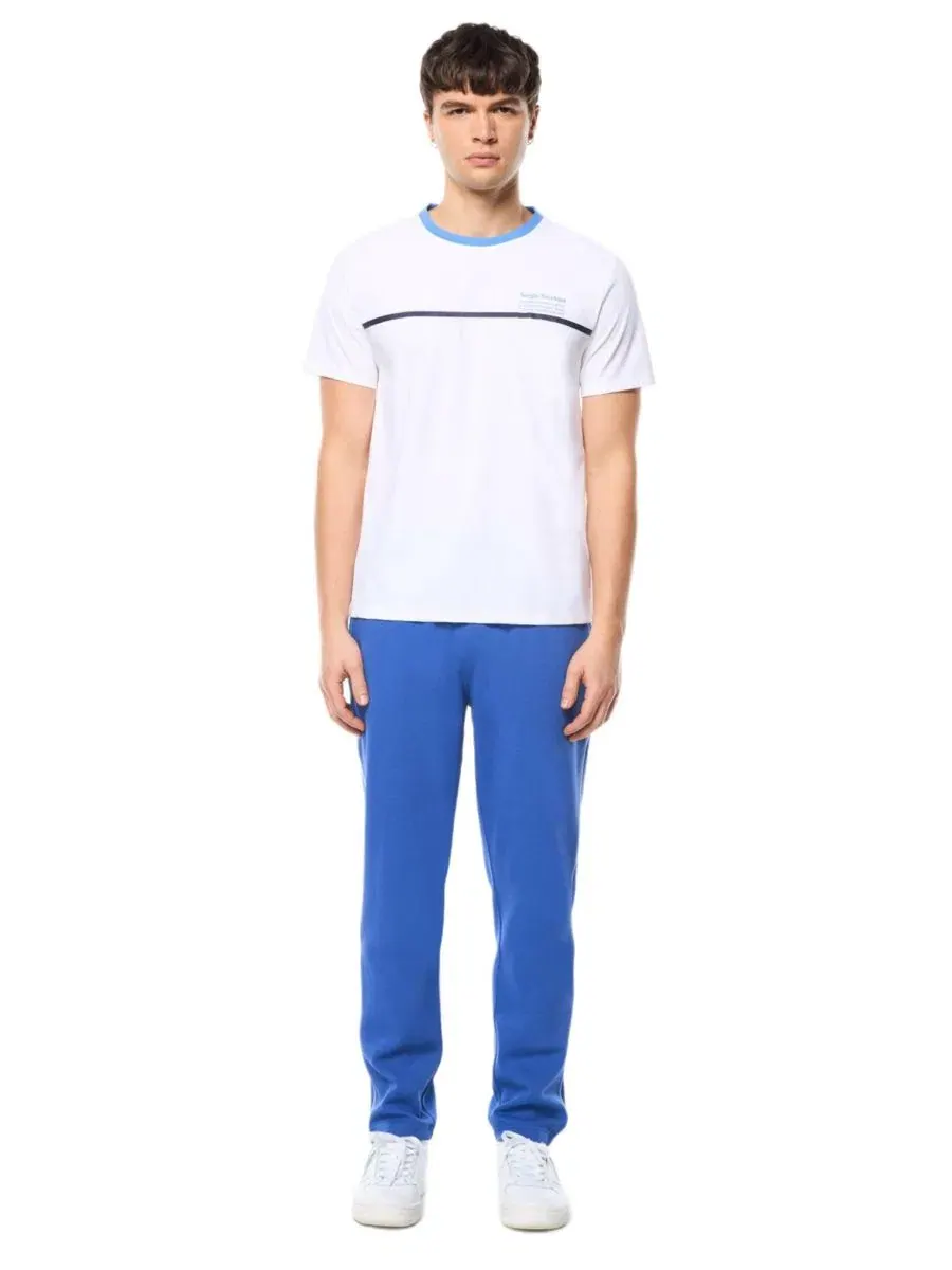 Футболка из нейлона с коротким рукавом Sergio Tacchini — изображение 3 из 5, белый