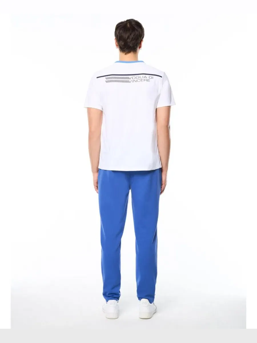 Футболка из нейлона с коротким рукавом Sergio Tacchini — изображение 4 из 5, белый