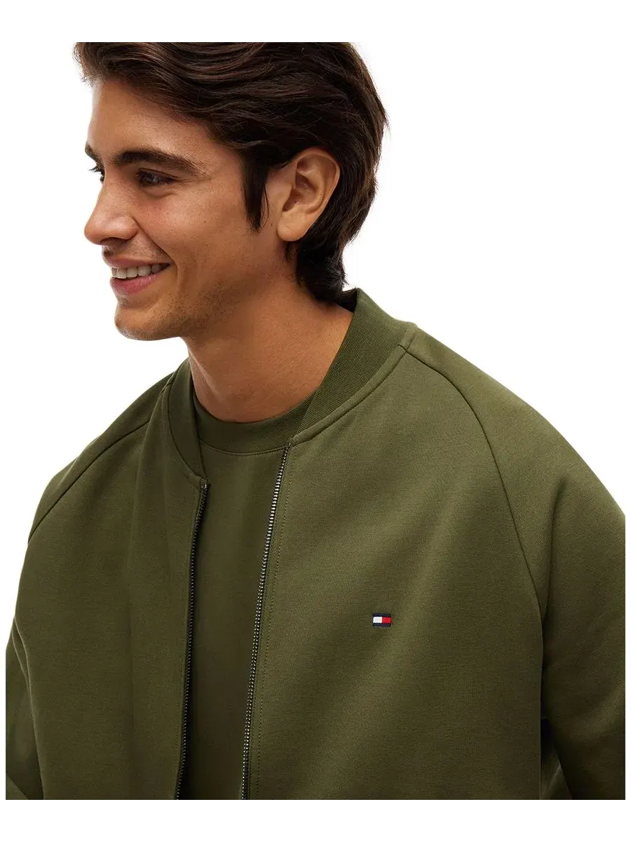 Куртка-бомбер с молнией Essential Intechno Tommy Hilfiger — изображение 3 из 4, зеленый