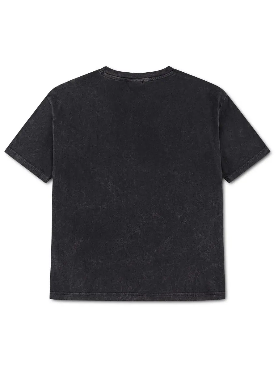 Футболка с кислотной обработкой The Goat Jordan — изображение 2 из 3, черный