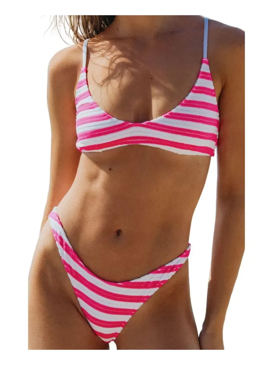Плавки бикини Sofie Bottom Bright Swimwear — изображение 1 из 4, яркий розовый
