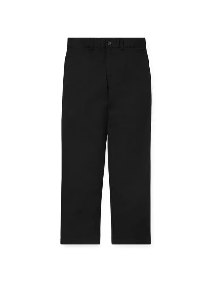 Брюки прямого кроя Big Boys Stretch Twill Polo Ralph Lauren — изображение 1 из 4, черный