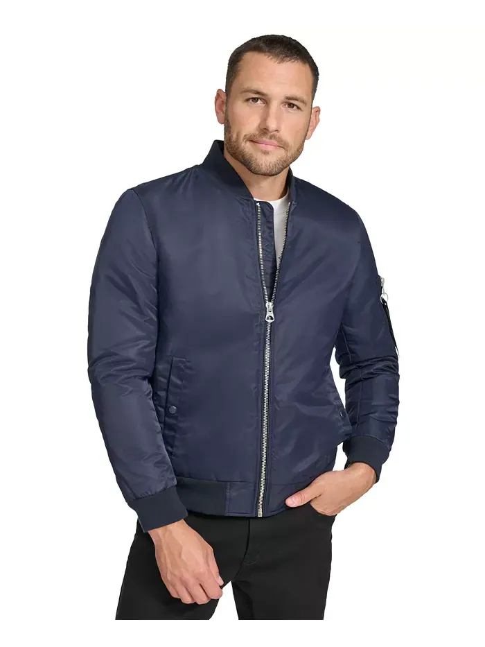 Мужская классическая бомбер-куртка MA-1 из нейлона Calvin Klein