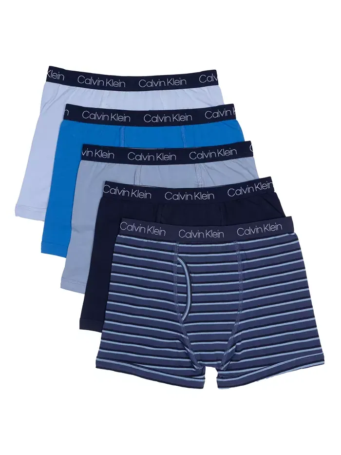 Боксеры Big Boys Stretch, 5 штук в упаковке Calvin Klein