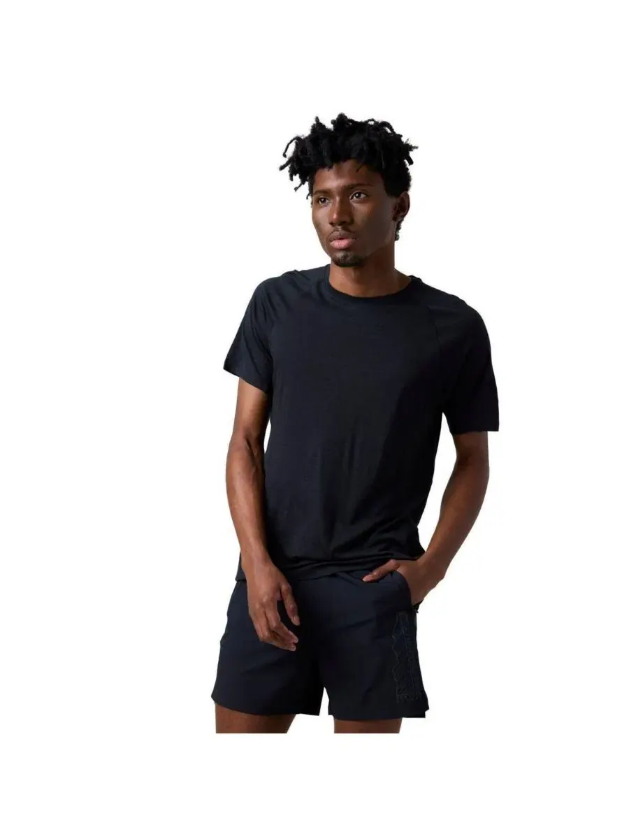 Футболка с длинным рукавом из мериносовой шерсти Wasatch Adventure RWS Merino Lt-Wt Tech Tee — черный