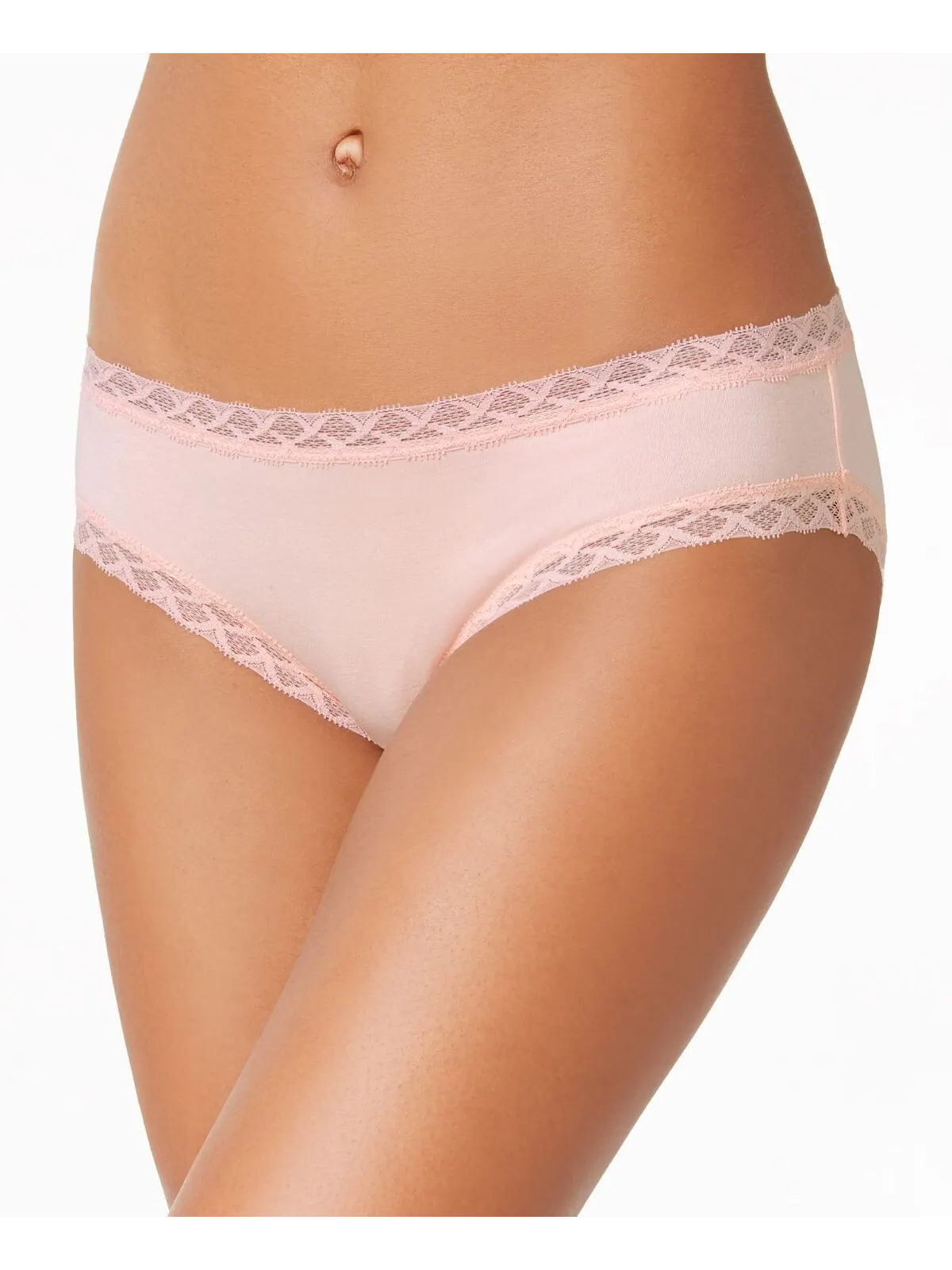 Хлопковые трусы Bliss с кружевной отделкой 156058 Natori