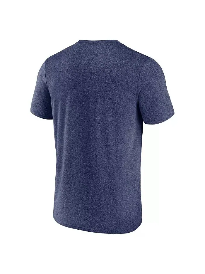 Футболка мужская Heather Deep Sea Blue Seattle Kraken Playmaker Fanatics — изображение 2 из 3
