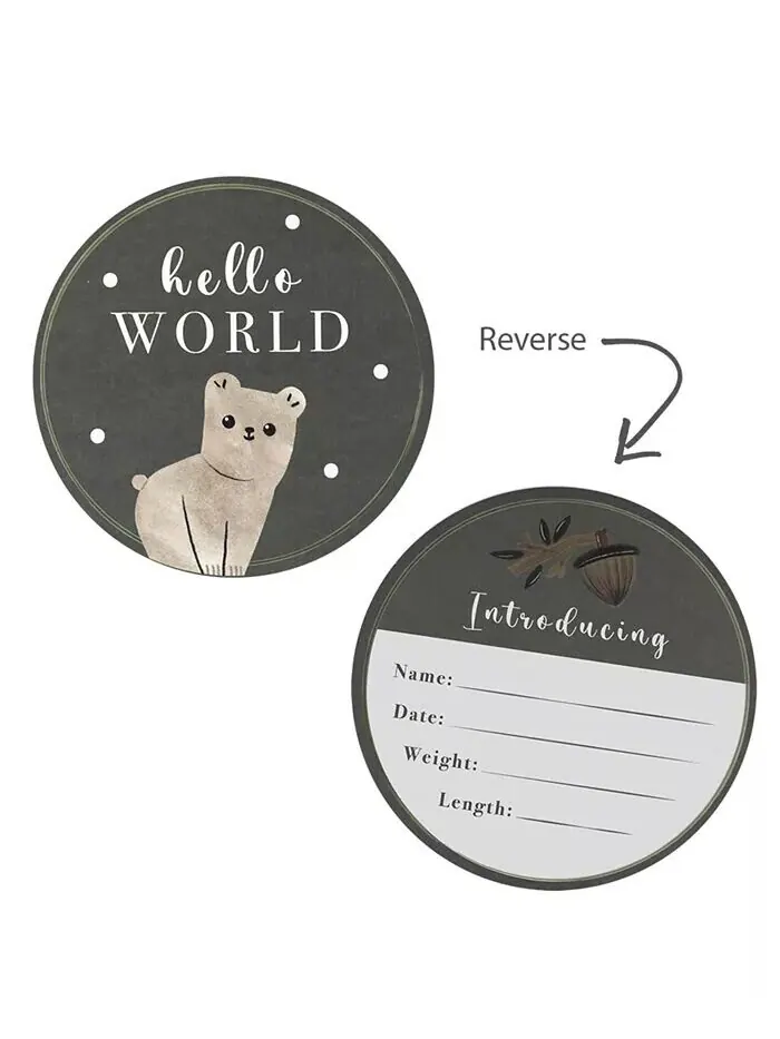 Подарочный набор Hello World для мальчиков и девочек, 3 предмета Living Textiles — изображение 3 из 3, мульти