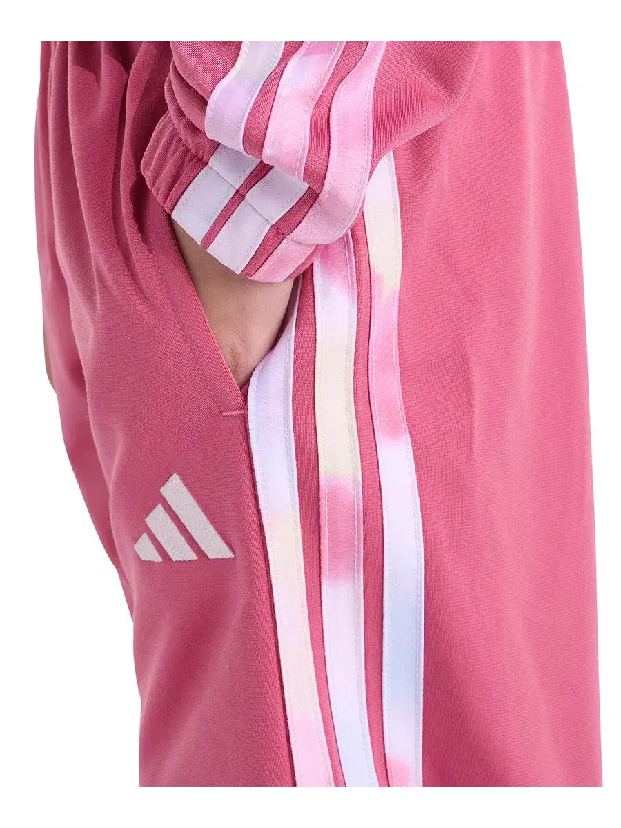 Комплект из куртки и брюк с длинным рукавом, принт 3-полосный adidas, Dual Magenta — изображение 4 из 5
