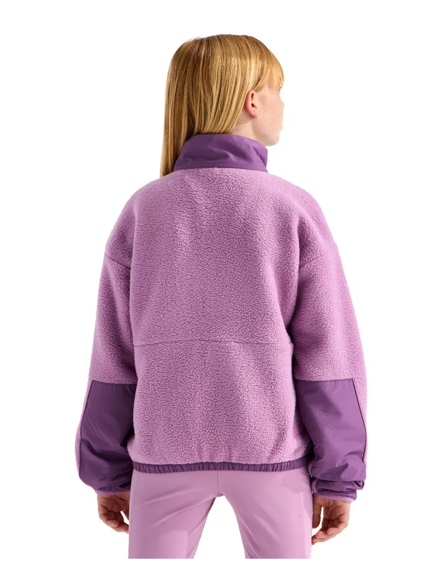 Куртка из флиса свободного кроя Yumiori Off Peak The North Face — изображение 4 из 4, фиолетовый