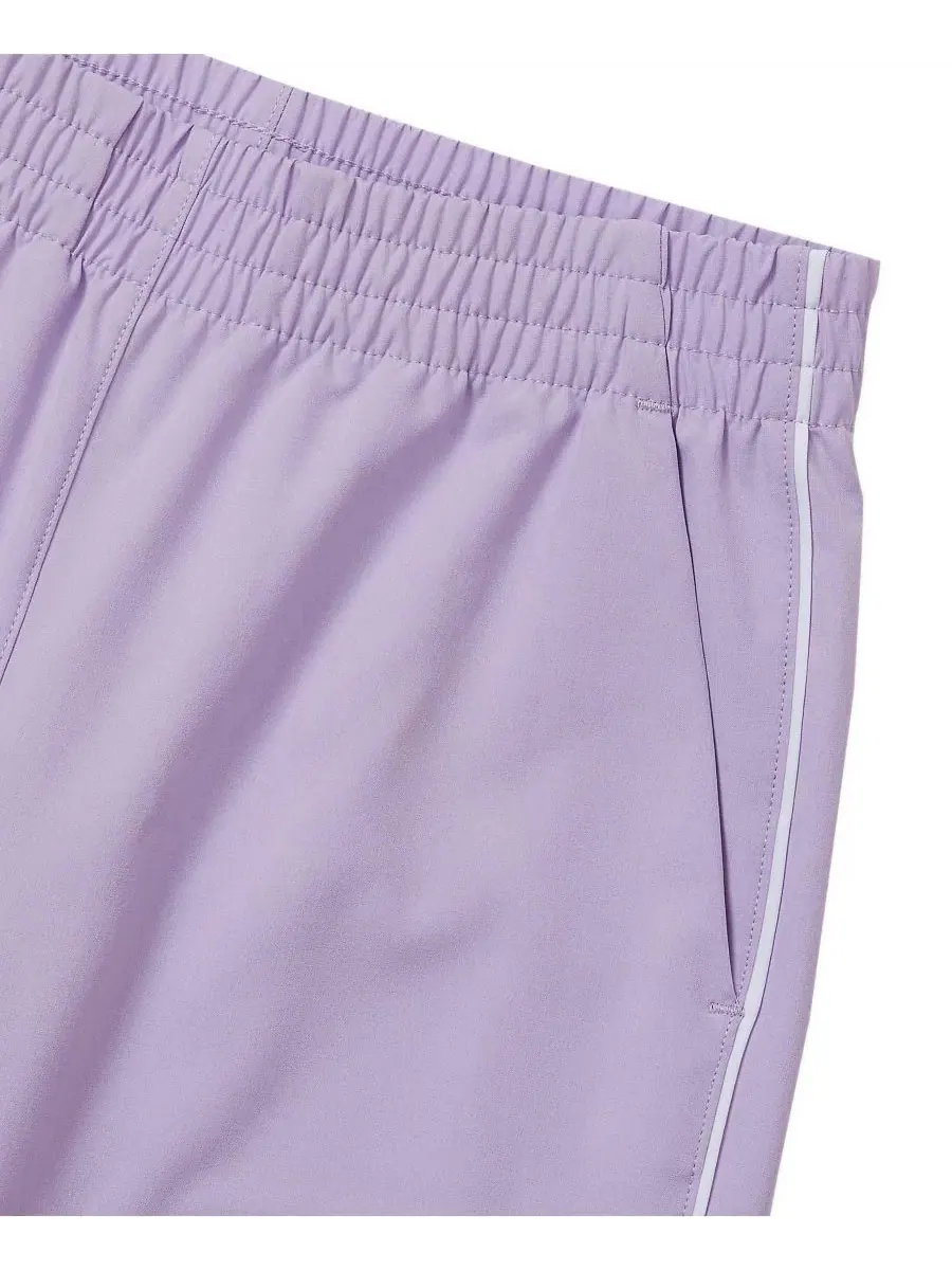 Спортивные брюки прямого кроя с декоративной окантовкой Girls Plus Straight Leg Track Pants Lands' — изображение 3 из 4