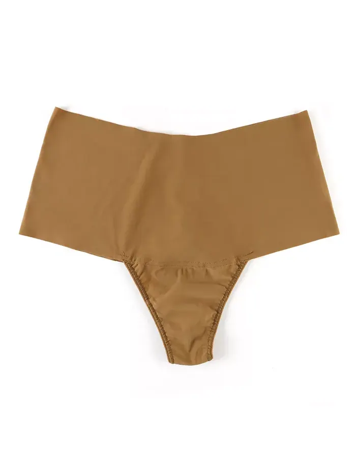 Женские дышащие стринги с высокой талией 6J1921B Hanky Panky — изображение 1 из 5, коричневый