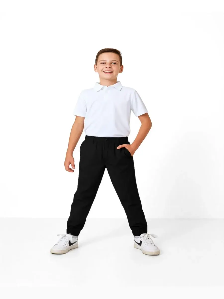 Повседневные спортивные брюки для мальчика Courtside Kids — изображение 2 из 7, черный