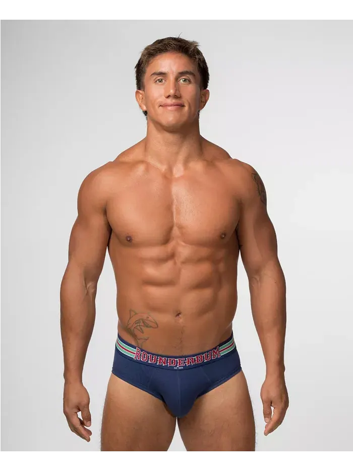 Мужские трусы VARSITY Package Brief 5-Pack Rounderbum — изображение 3 из 10, мульти
