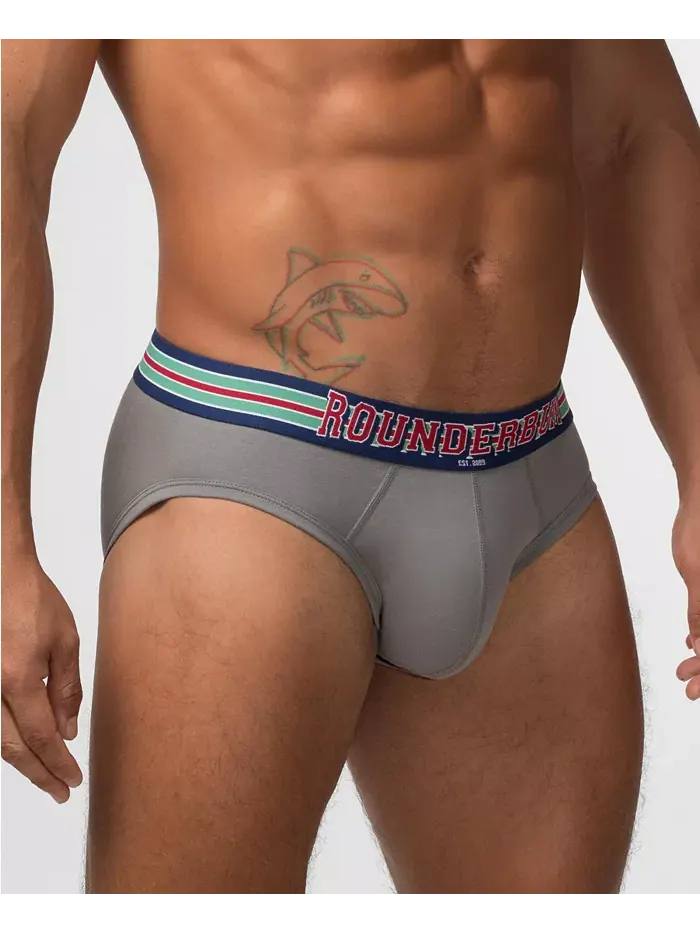 Мужские трусы VARSITY Package Brief 5-Pack Rounderbum — изображение 8 из 10, мульти