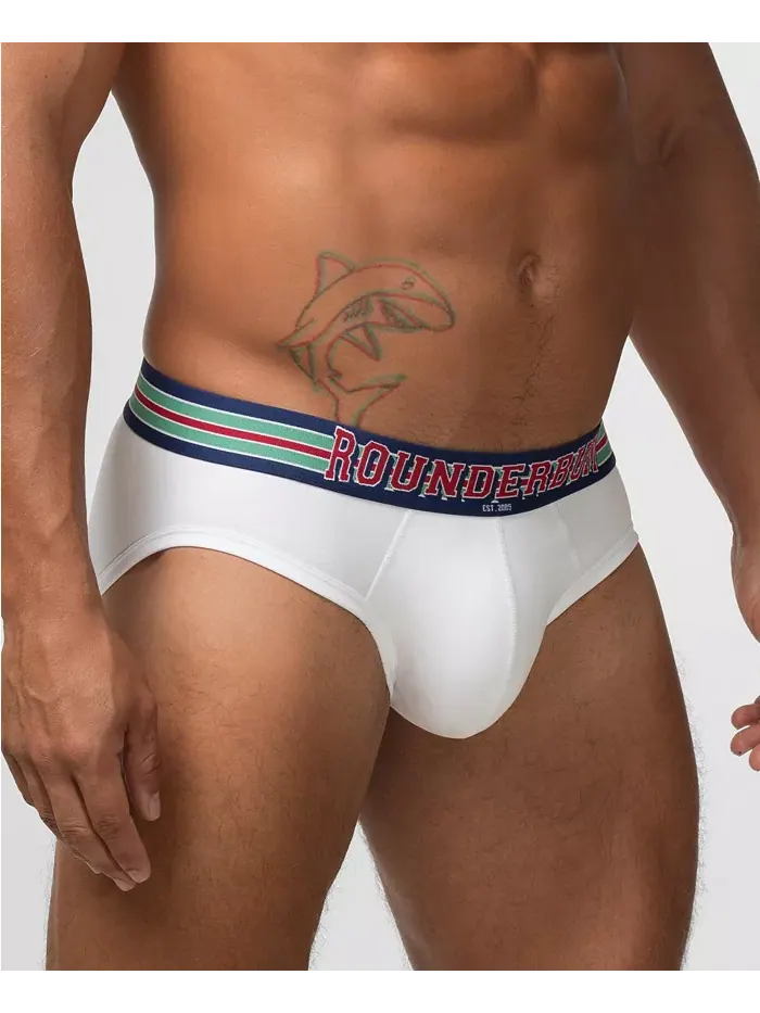 Мужские трусы VARSITY Package Brief 5-Pack Rounderbum — изображение 10 из 10, мульти