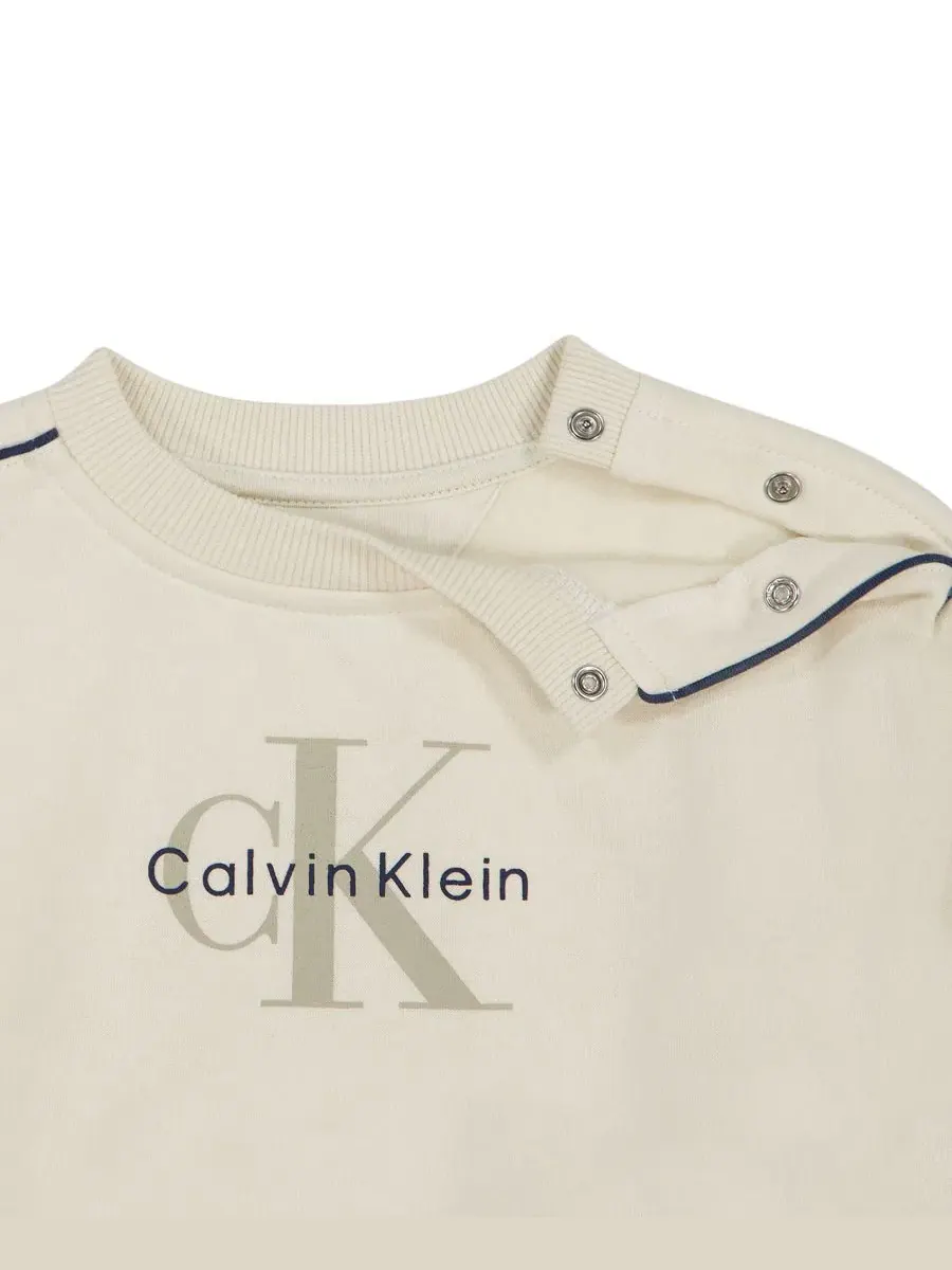 Комплект из свитшота и брюк Calvin Klein — изображение 5 из 7, цапля