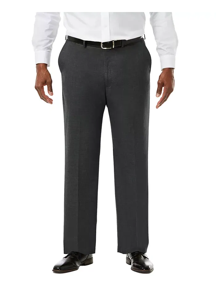 Мужские брюки JMH Big & Tall Classic Fit для костюмов-разделок Haggar — 1