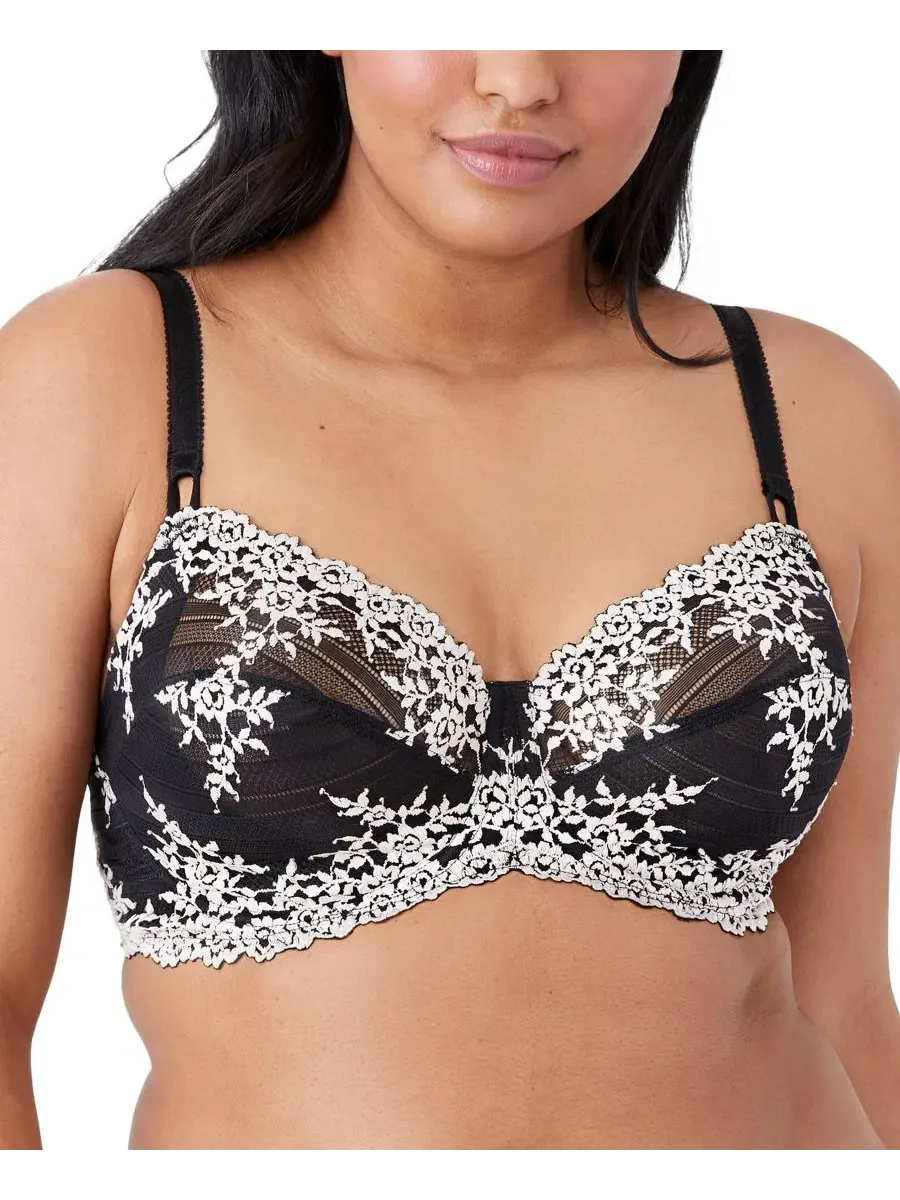 Бюстгальтер с косточками и трусы-слипы с вышивкой Embrace Lace Wacoal