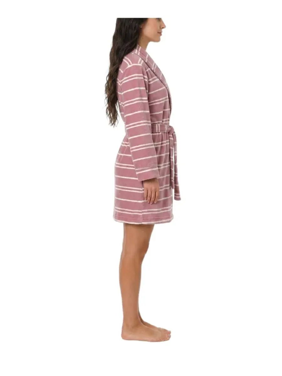 Халат с шальным воротником и поясом Honey Knit Sincerely Jules, Bell Strip — изображение 2 из 3