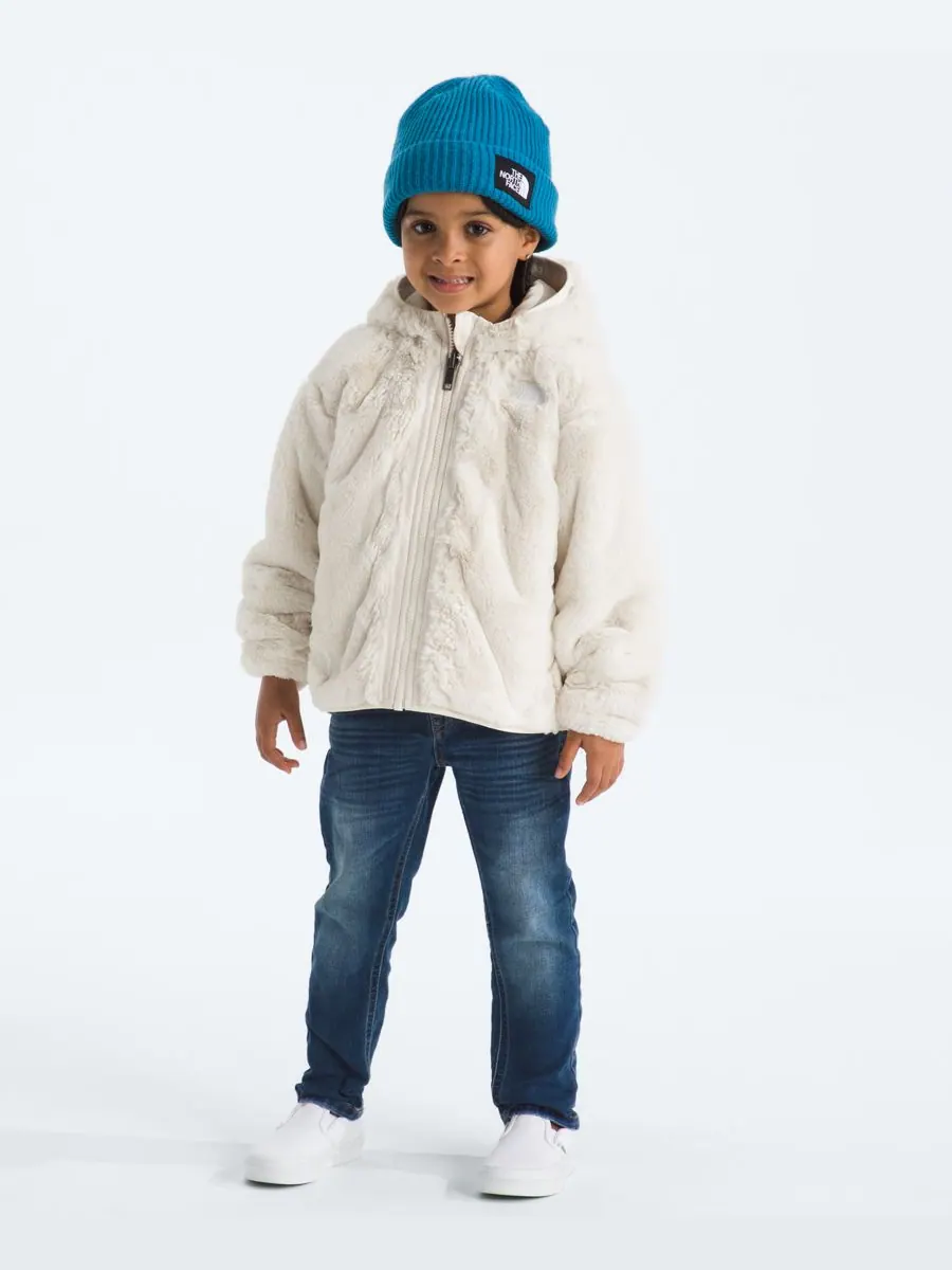 Двусторонняя куртка Shasta на молнии с капюшоном для девочек 2T-7 The North Face — изображение 4 из 6, белый
