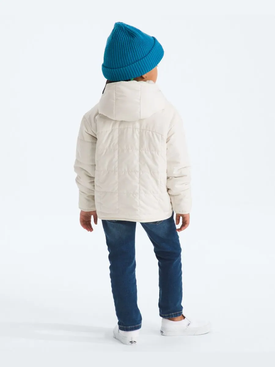 Двусторонняя куртка Shasta на молнии с капюшоном для девочек 2T-7 The North Face — изображение 5 из 6, белый