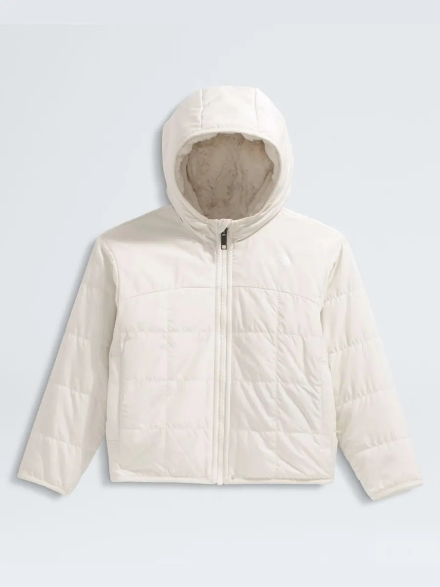 Двусторонняя куртка Shasta на молнии с капюшоном для девочек 2T-7 The North Face — изображение 6 из 6, белый