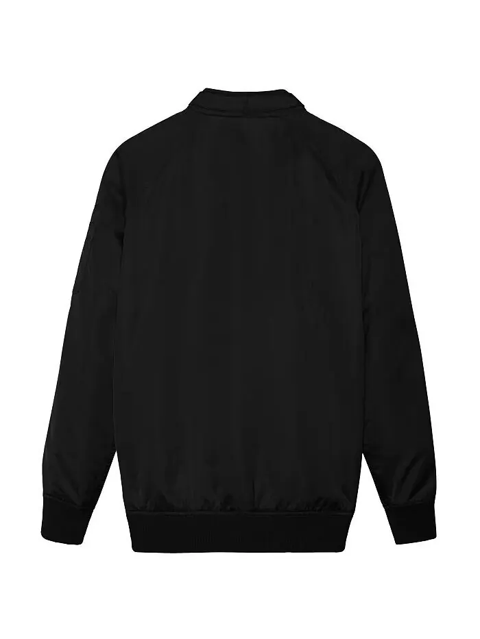 Женская атласная куртка-бомбер Members Only — изображение 4 из 6, черный