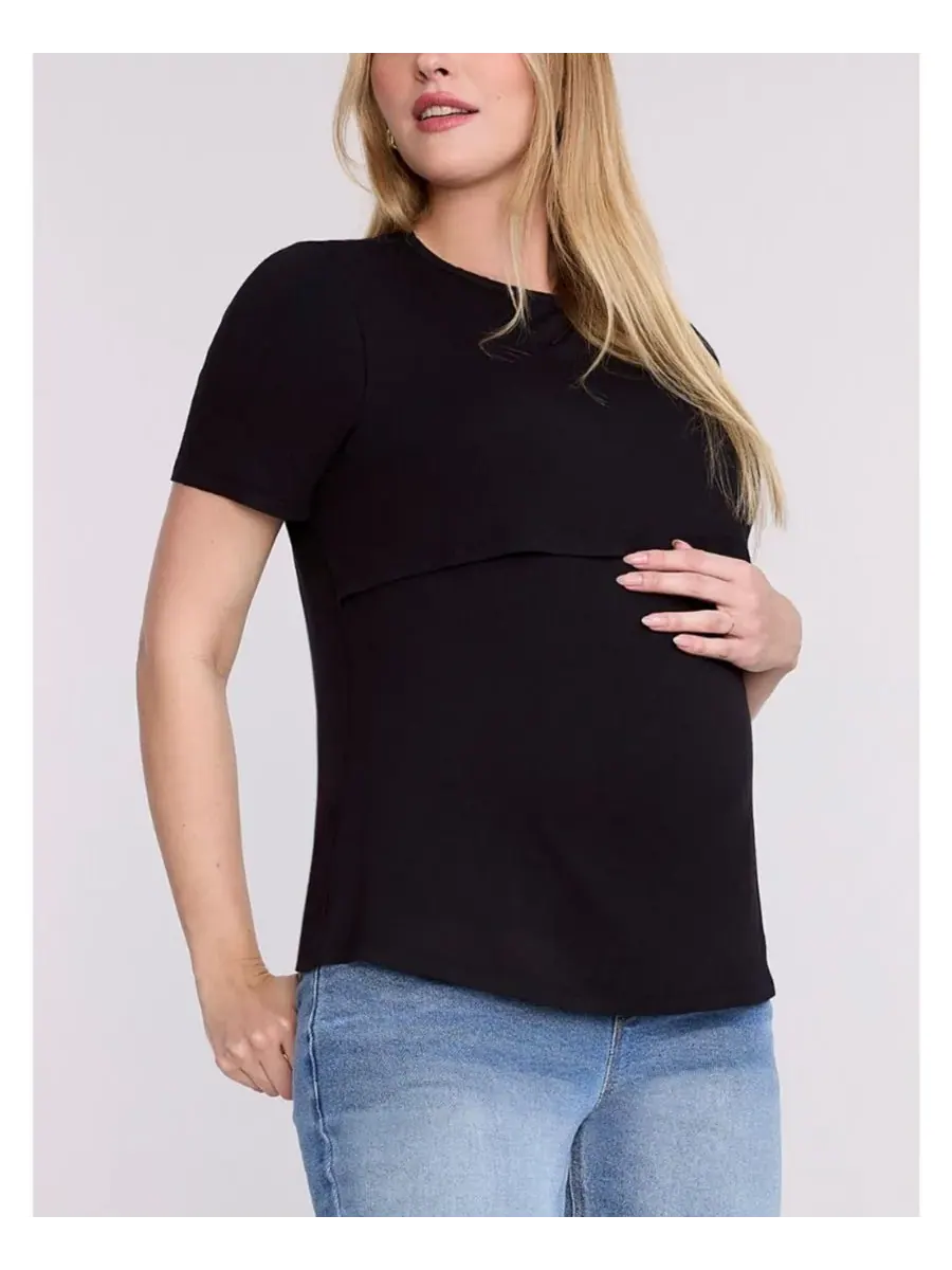 Maternity Motherhood Tops Motherhood Maternity — изображение 3 из 5, черный