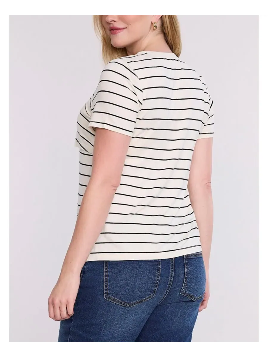 Maternity Motherhood Tops Motherhood Maternity — изображение 3 из 5, белый черный