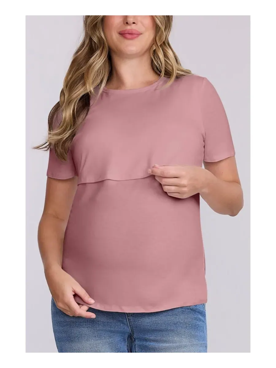 Maternity Motherhood Tops Motherhood Maternity — фиолетовый