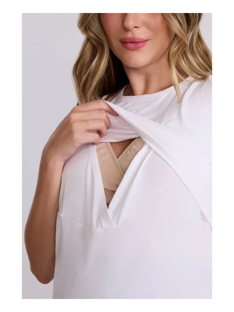 Maternity Motherhood Tops Motherhood Maternity — изображение 4 из 5, белый