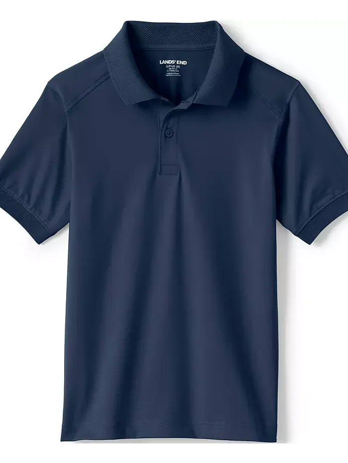 Детская поло с коротким рукавом Rapid Dry Lands' End — 5