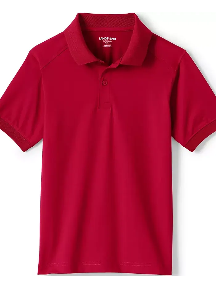 Детская поло с коротким рукавом Rapid Dry Lands' End — 1