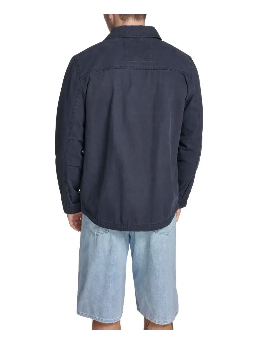 Levi's Мужская полевая куртка из хлопчатобумажной парусины — изображение 5 из 6, темно-синий