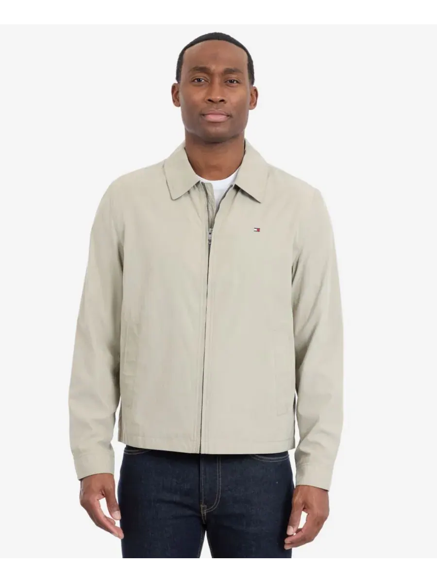 Мужская ветрозащитная куртка для гольфа с длинными рукавами Tommy Hilfiger — изображение 2 из 4, хаки