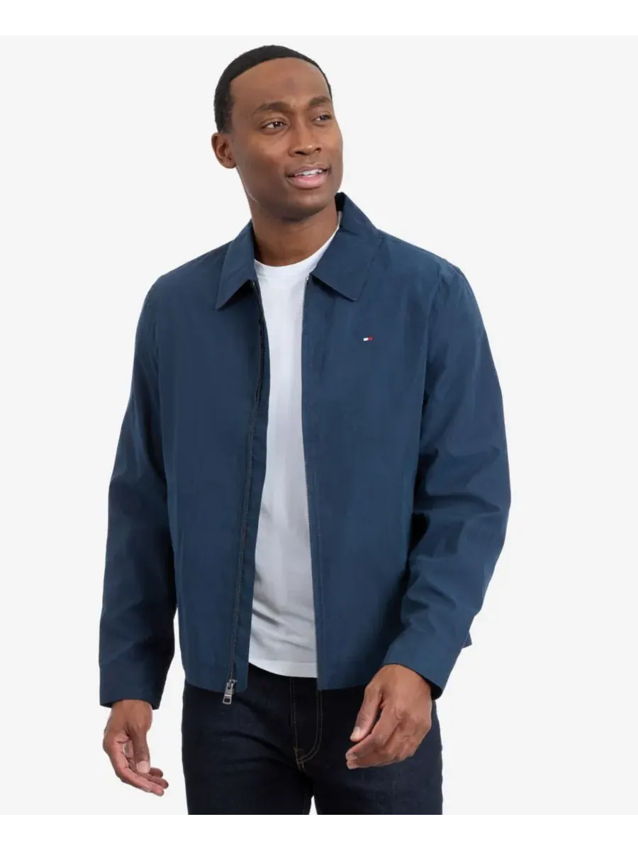 Мужская ветрозащитная куртка для гольфа с длинными рукавами Tommy Hilfiger — изображение 6 из 6, темно-синий