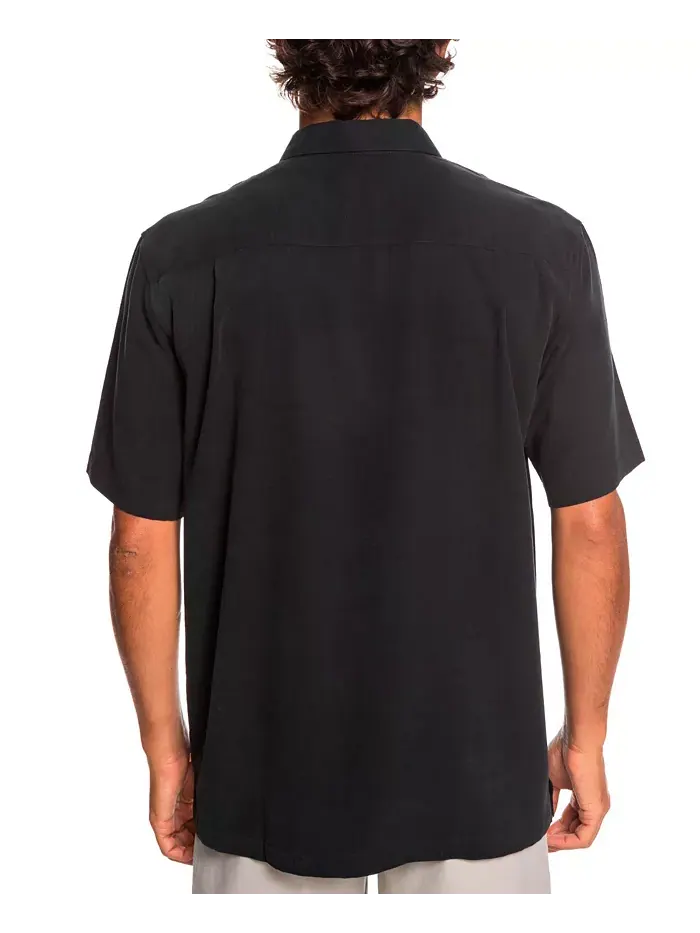 Рубашка с коротким рукавом Quiksilver Men's Tahiti Palms Quiksilver Waterman — изображение 5 из 7, белый