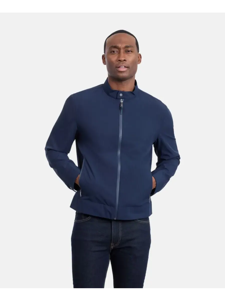 Мужская куртка для гольфа на сетчатой подкладке Calvin Klein — изображение 2 из 6, сапфировый