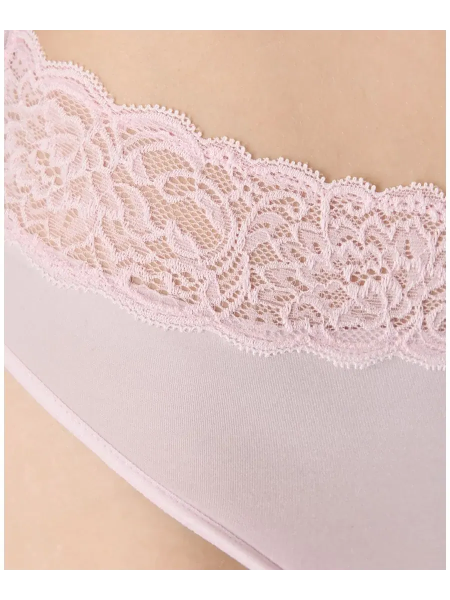 Женские повседневные кружевные трусики с высокой посадкой DMPLHB Maidenform, Ballerina Slipper — изображение 3 из 4