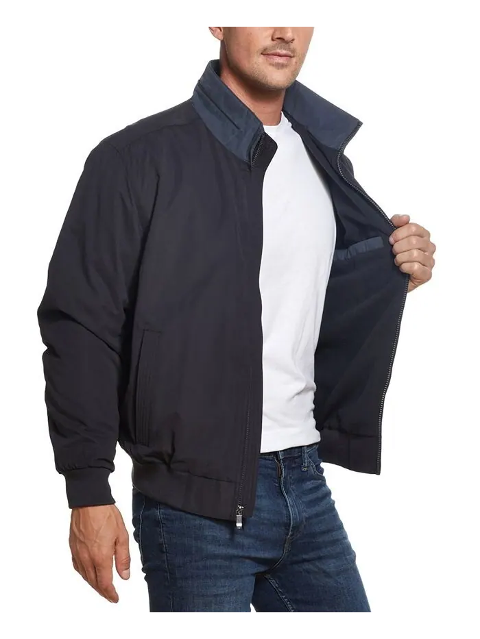 Мужской бомбер из микрофибры Weatherproof — изображение 3 из 5, черный